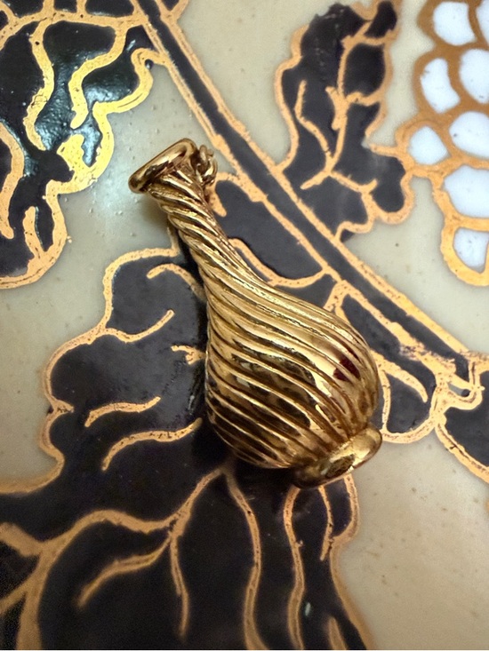 Monet Jewelry - Gold-Tone Vintage Monet Genie Bottle Brooch